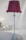 LAMPSKÄRM MED FRILL - CERISE - LITEN - bild 1