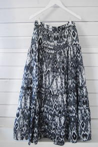 CUSTOMMADE - EMMA -LÅNGKJOL - CHARCOAL