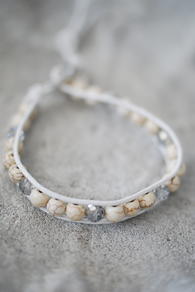 GOOD HABIT - ARMBAND 1 VARV - VITT
