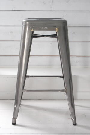 TOLIX - BARPALL 70 CM - BRUT VERNI BLANC