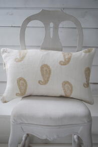 CHHATWAL & JONSSON - NEW PAISLEY - KHAKI - 40 x 60 CM