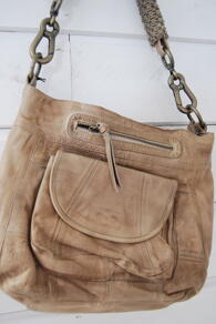 BY BURIN - BESS LEATHERBAG - DUSTY SAND