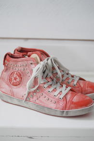 BY KOAH - SHAZIA SHOES - RED ROMA
